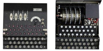 clavier de la machine