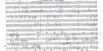 manuscrit de la 5e de beethoven