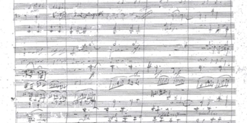 partition manuscrite